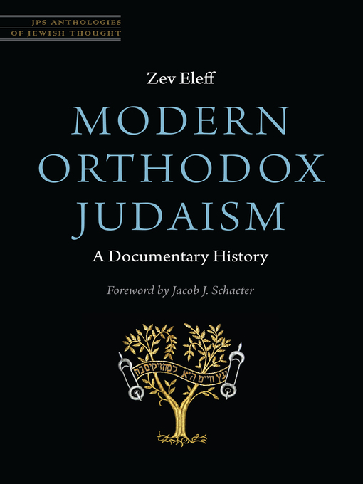 Title details for Modern Orthodox Judaism by Zev Eleff - Available
